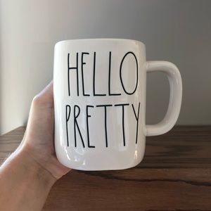 HELLO PRETTY   Rae Dunn mug
